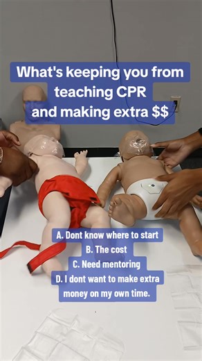 $300 ONLY!!! Stop wasting time and start 2026 off right. Get your CPR instructor certification. Why keep clocking in? #CPR | True Samaritan CPR