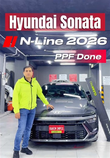 Hyundai Sonata N Line: Invisible PPF with Ultra Clear 8.5