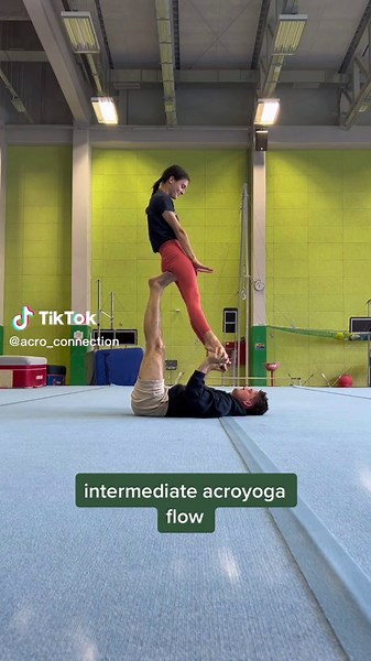 Intermediate Acroyoga Flow Class | Partner Acrobatics & Yoga Tricks