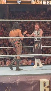 4.2M views · 10K reactions | Rhea Ripley Attack & Destroy Dominik Mysterio & Liv Morgan WWE Bash In Berlin 2024 | Wrestling Highlights | Facebook