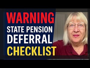 ⭐ I Nearly Deferred My State Pension — Then I Found This Out