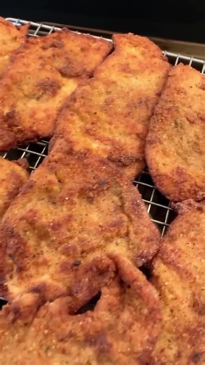 Straight from the butcher—paper-thin @BellandEvans chicken cutlets, ready for a perfect fry. 🇮🇹🔥 #chicken #cutlets #italian