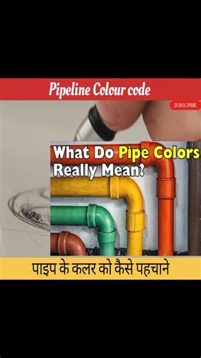 Pipeline Colour code identification ‼️✅ . . #fbpost2025シ #viralpost2025シ #viralpost2024シ #usareelslove #viralpost2024 #mechanicshop #viralchallengevideochallenge #viralchallengevideochallengeviral #reelsviralシfbRavelyn #fblifestyle | Fire-fighting and Fire Alarm system