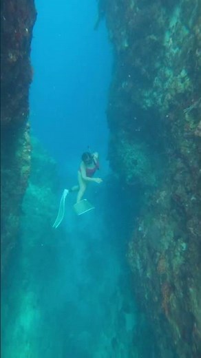 She Got Cramp 30ft Underwater!