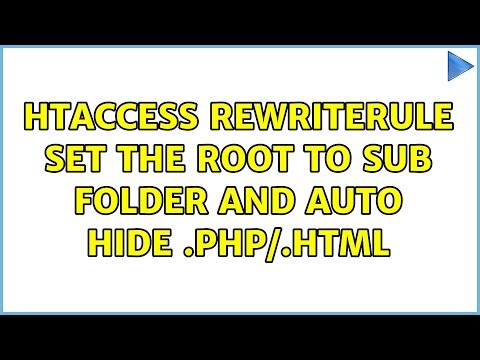 htaccess RewriteRule set the root to sub folder and auto hide .php/.html