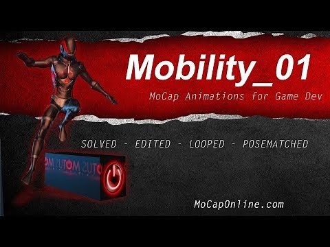 Mobility - MoCap Animation Pack
