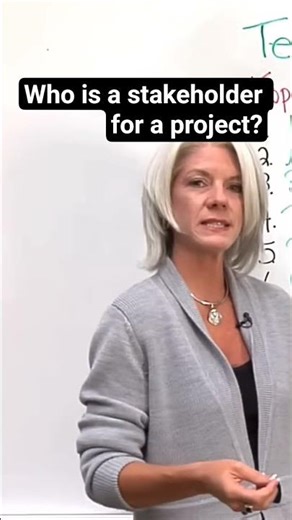 Stakeholders are why projects exist. Identify them all. #projectmanagement #pmp #pmbok