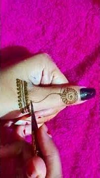 Thumb mehendi design | Mehndi design#henna #mehndi #mehandi #shorts #thehennahue#viral