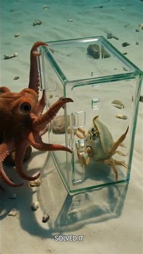 This Octopus Solved a Puzzle 😳