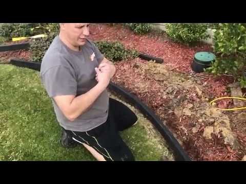 Landscape Edging Using Plastic Lumber