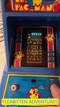 Finally! Ms. Pac Man is Mine! #fleabittenadventures #retro #vintage #mspacman #arcade