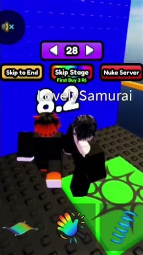 wall jump obby speedrun #roblox #robloxmemes