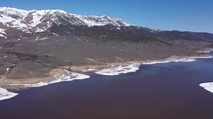 Bridgeport Reservoir is 100% ICE FREE as of this morning! 🙌 Video from today, April 24, 2023. Boat launching will only be available at the bath tub due to water being released out of the reservoir to make room for the incoming snow melt. | Mono County Tourism