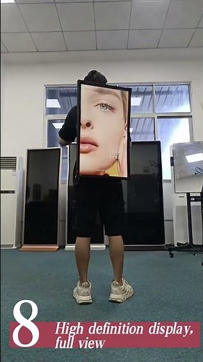 Backpack advertising player, walking backpack billboard, backpack digital billboard