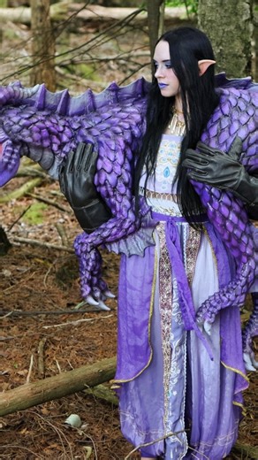 Brittany Adams on Instagram: "Want to get your own dragon? 🐉 You can get a customized dragon shoulder puppet from @onlydinosaursproduction AND you can use the discount code PHANTOM to save on your order 😉🖤 I know all of you here on Instagram have probably already seen Thistle, my aquatic purple dragon. But you may not have seen the unboxing video of my giant dragon shoulder puppet. And since I know many of you are performers, I figured I'd post this here in case you'd like to expand your offe