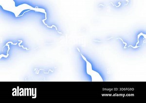 white lightning bolts exploding out. Dynamic blue light streaks radiating from center energy burst effect