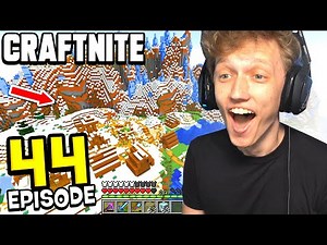 Craftnite: Episode 44 - BUILDING A MEGA CITY! (biggest project ever)