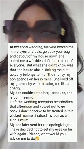 26K views · 93 reactions | How would you advice me to handle this樂樂樂樂 #storytelling #EmotionalStory #truestory #story #familymatters #emotional #disrespectful #trendingreelsvideo #solutions #fbreels #goviral | Cherry Banks | Facebook