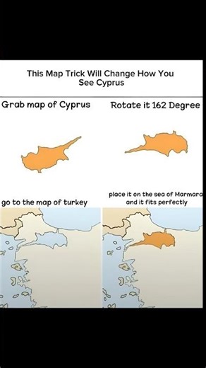 🤯 This Map Trick Will Change How You See Cyprus!