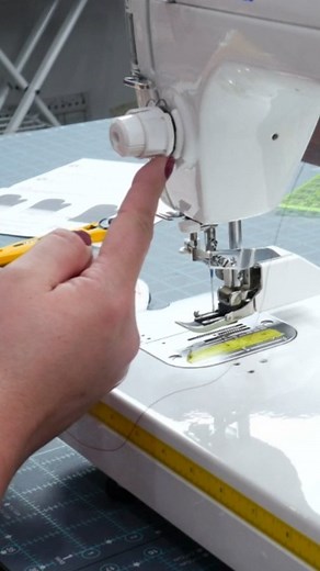 Always thread your sewing machine with the presser foot up! Doing so opens the upper tension disks, allowing you to floss the thread between them! Like & Follow for more #sewingtipsandtricks #sewingmachinetutorial #howtothreadasewingmachine #beginnersewing #howtouseasewingmachine | Sewing Parts Online