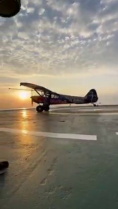 3.2M views · 77K reactions | WORLD FIRST  Luke Czepiela lands a plane on the iconic 56-story Burj Al Arab building | Red Bull | Facebook