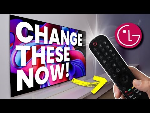 LG C5 & G5 OLED - First Things To Do! ( Tips & Tricks )