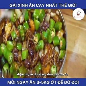 56 reactions | Đây Liệu có phải là cô gái ăn cay nhất thế giới? | Review Plus | Facebook