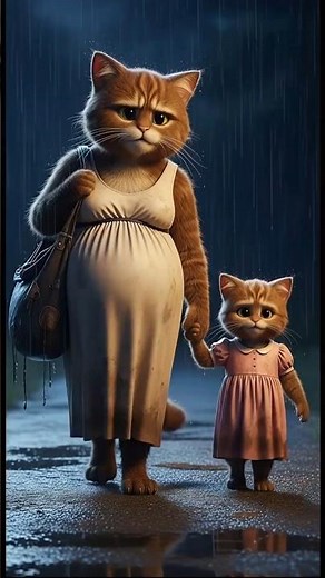 Pregnant Mother Cat’s Daily Struggle Will Break Your Heart… 😿