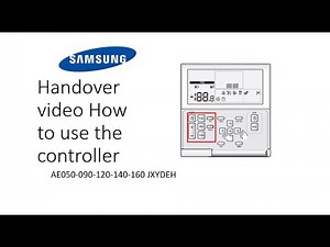 Samsung air source heat pump handover for Homeowners. How to use the controller and how it works g5