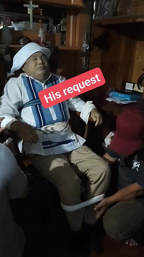 4.2K reactions · 156 shares | We call this Sangadil pinakarequest na no mabaya-owan.Sangadil is a unique and deeply respected igorot funeral practice in which the deceased is seated on a wooden chair #sangadil #Igorotculture #igorottradition #daddyslastwake | Nancy Bomogao Marrero | Facebook