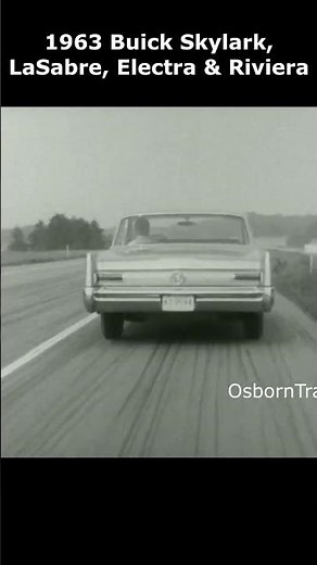 1963 Buick Special, LaSabre, Electra & Riviera Footage #Buick #riviera #publicidad #propaganda