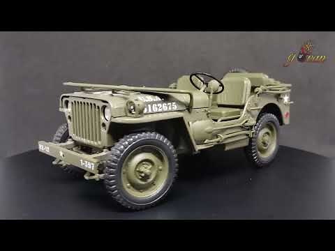 Jeep Willys MB 1941 || 1/18 scale diecast by Welly