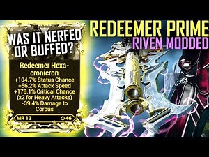 [Warframe] THE NEW REDEEMER PRIME [BEST MELEE 3.0 BUILDS]