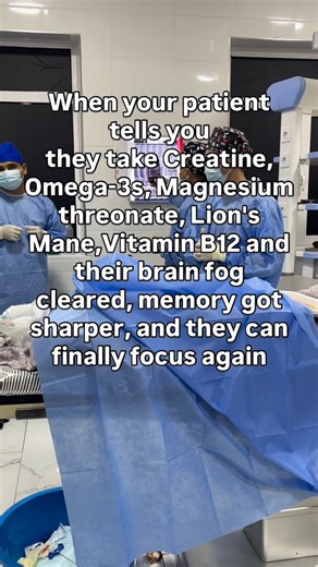 Dr. Chhaya Sharma on Instagram: "When your patient tells you they take Creatine, Omega-3s, Magnesium threonate, Lion’s Mane,Vitamin B12 and their brain fog cleared, memory got sharper, and they can finally focus again . . . (Study, school, university, college, exam, schedule, aesthetic, stationery, mbbs, doctor, medlife, medical) #collage#exam #schedule #aesthetic #stationery mbb doctor medlife medical"