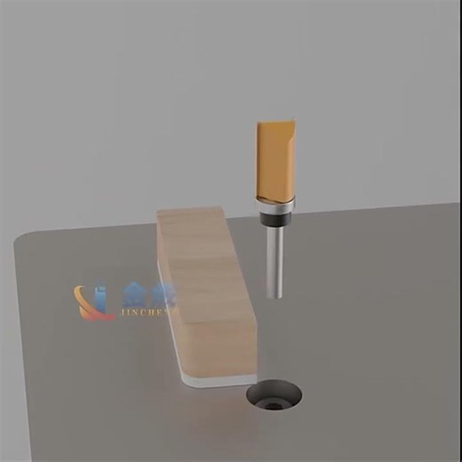 1pc 6mm 1/4"Shank Bearing Straight Router Bit Copy Trimming Cutter