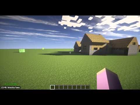 Bunny hopping in minecraft