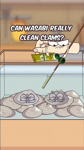 Can Wasabi Really Clean Clams?