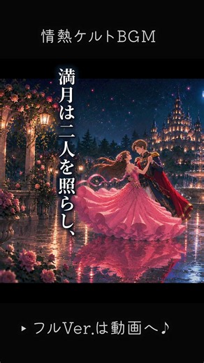 【社交ダンス×ケルト】薔薇香る庭園のワルツ、王子と紡ぐ調べ｜優雅なダンスBGM【作業用・BPM84】