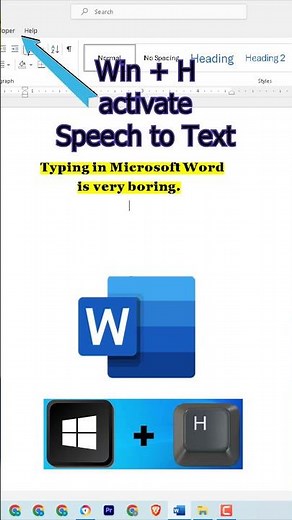 voice typing in ms word windows 10