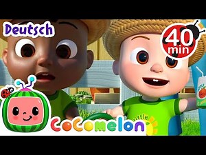 Das Gartenlied | CoComelon Deutsch | Cartoons und Kinderlieder