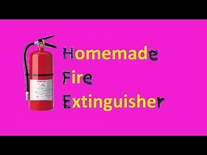 Homemade fire extinguisher