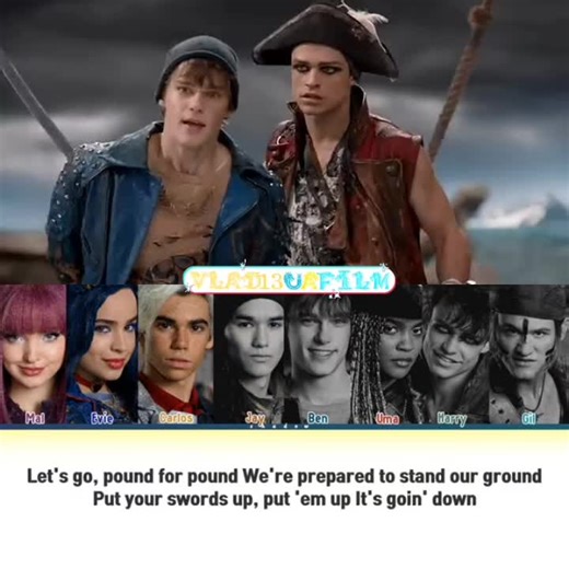 It's Goin Down - Descendants (color coled lyrics) / ✓4 #descendants #itsgoindown #descendantsvlad13uafilm #colorcoledlyrics #colormusic