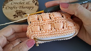 545K views · 10K reactions | Incredible Idea! Crochet mini coin purse with zipperMy friends love this gift | Crochet & Crafts Therapy | Facebook