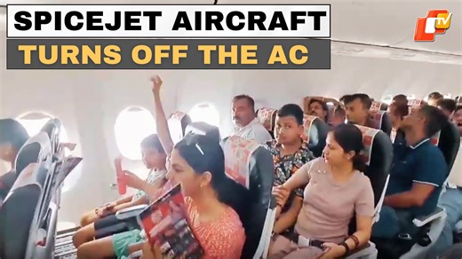 19K views · 220 reactions | Spicejet Passengers Suffer As Aircraft Turns Off AC For Over An Hour Amid Severe Heatwave #spicejet #heatwaves #flight #passengersissue #spicejetpassenger #severeheatwave #otvnews #otv #latestnews | OTV News | Facebook