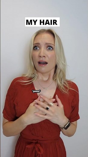 Hair isn’t very happy about V’s new shower head…