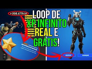 +1 MAPA de XP INFINITO REAL na NOVA TEMPORADA RAIZ do Fortnite para ZERAR O PASSE com FARM DE XP!