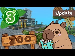 My Minecraft Zoo Tour Part 3 | Minecraft Bedrock with Naturalist and Wildlife Addon