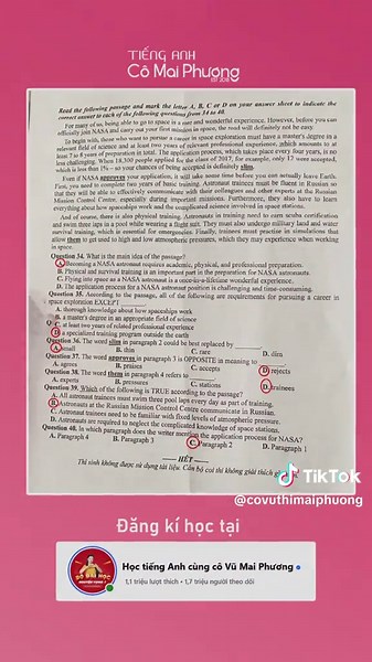 Đáp án đề thi chính thức vào lớp 10 môn Tiếng Anh năm học 2025-2026: Sở giáo dục Vĩnh Phúc #CapCut #vinhphuc #comaiphuong #tienganh #thivao10 #2k10 #2k11