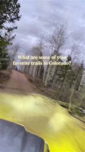 This trail is near bald mountain. what’s your favorite trail? #colorado #offroad #mountains #tacoma #4x4