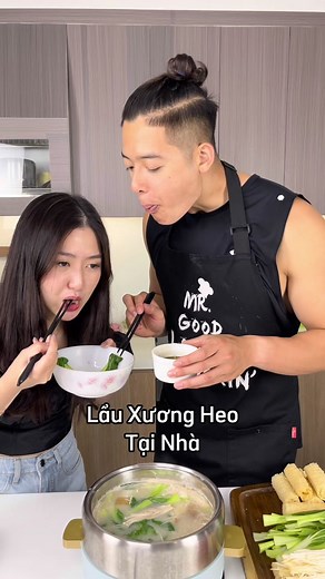 Lẩu Xương Heo Đơn Giản Tại Nhà